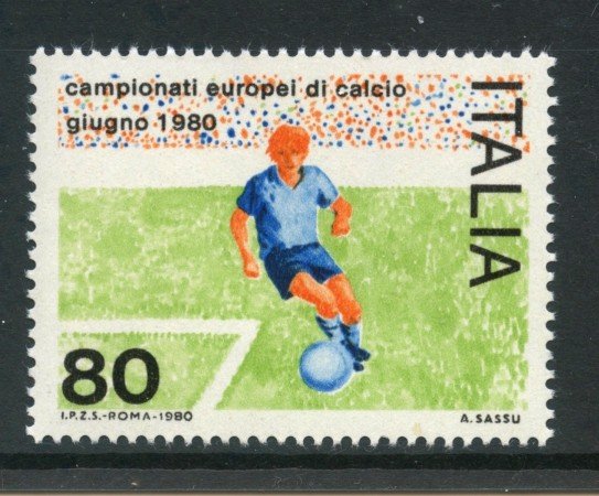 1980 - LOTTO/6721 - REPUBBLICA - EUROPEI DI CALCIO - NUOVO