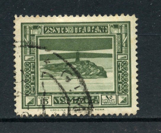1935/38 - SOMALIA - 15c. PITTORICA - USATO - LOTTO/SOMALIT16U