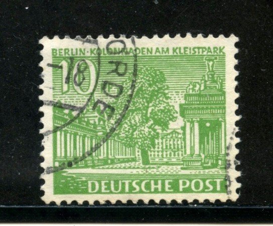 1949 - BERLINO - 10p. KLEISTPARK - USATO - LOTTO/29202
