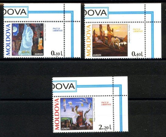 1995 - MOLDAVIA - LOTTO/41140 - EUROPA 3v. - NUOVI