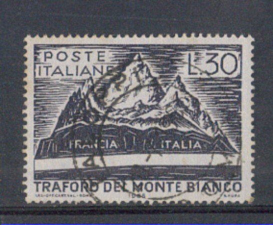 1965 - LOTTO/6439U - REPUBBLICA - TRAFORO MONTE BIANCO USATO