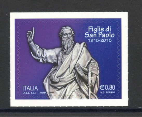 2015 - REPUBBLICA - FIGLIE DI SAN PAOLO - NUOVO - LOTTO/36899