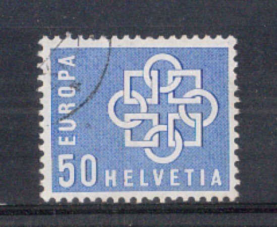 1959 - LOTTO/SVI631U - SVIZZERA - 50c. EUROPA - USATO