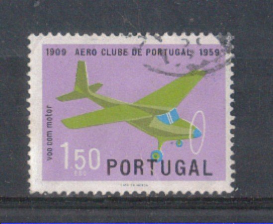 1960 - LOTTO/9771BU - PORTOGALLO - 1,50e. AERO CLUB - USATO