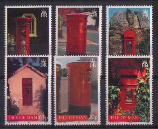 1999 - LOTTO/685 -  ISOLA DI MAN - CASSETTE POSTALI