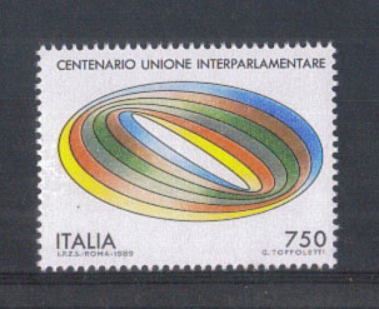 1989 - LOTTO/6925 - REPUBBLICA - UNIONE INTERPARLAMENTARE