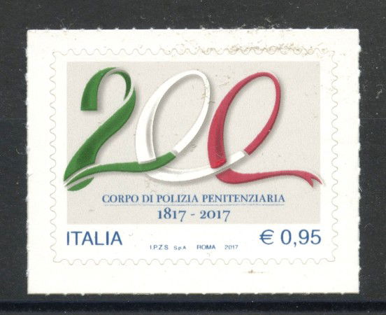 2017 - REPUBBLICA - POLIZIA PENITENZIARIA - NUOVO - LOTTO/36990