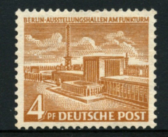 1953/54 - LOTTO/11948 - BERLINO - 4p. STAZIONE RADIO - NUOVO