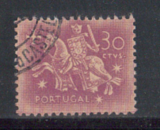 1956 - LOTTO/9757U - PORTOGALLO - 30c. SIGILLO RE DENIS - USATO