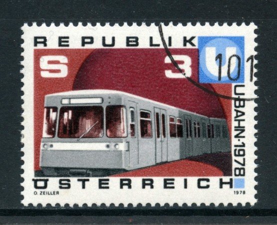 1978 - AUSTRIA - METROPOLITANA DI VIENNA - USATO - LOTTO/28098
