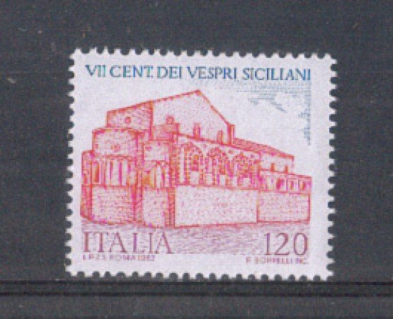 1982 - LOTTO/6762 - REPUBBLICA - VESPRI SICILIANI