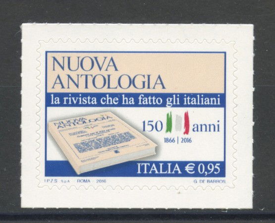 2016 - REPUBBLICA - NUOVA ANTOLOGIA - NUOVO - LOTTO/36931