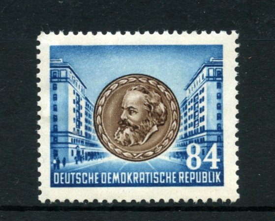 1953 - LOTTO/20478 -  GERMANIA DDR - 84p. C. MARX - NUOVO