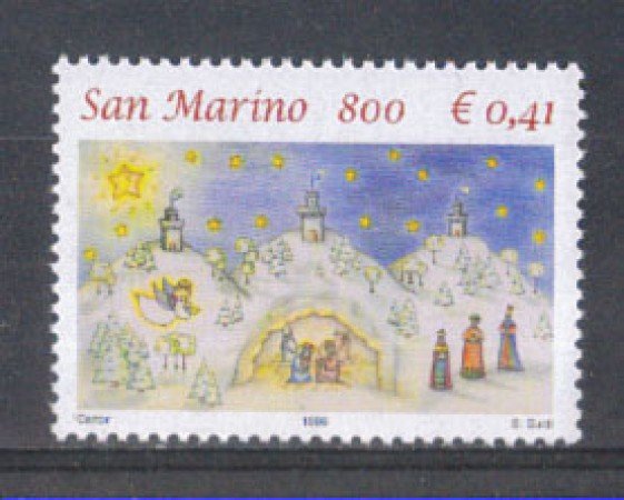 1999 - LOTTO/8214 - SAN MARINO - NATALE