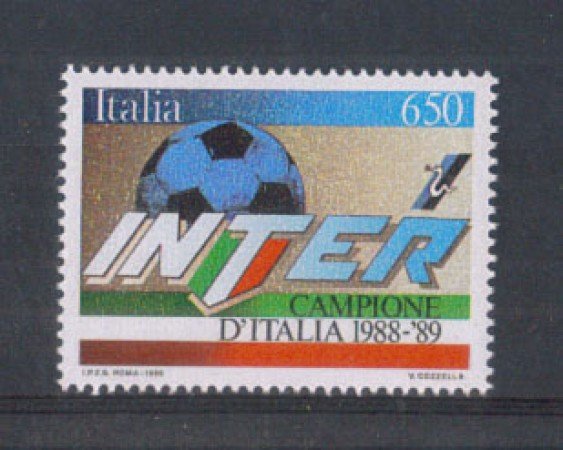1989 - LOTTO/6924 - REPUBBLICA - INTER CAMPIONE