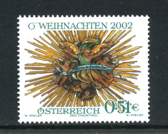 2002 - AUSTRIA - LOTTO/41915 - NATALE - NUOVO