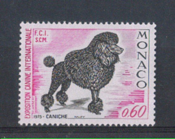 1975 - LOTTO/4371 - MONACO - ESPOSIZIONE CANINA 1v.