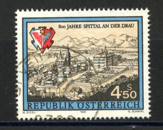 1991 - AUSTRIA - SPITTAL AN DER DRAU - USATO - LOTTO/39623