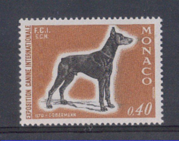 1970 - LOTTO/4567 - MONACO - ESPOSIZ. CANINA