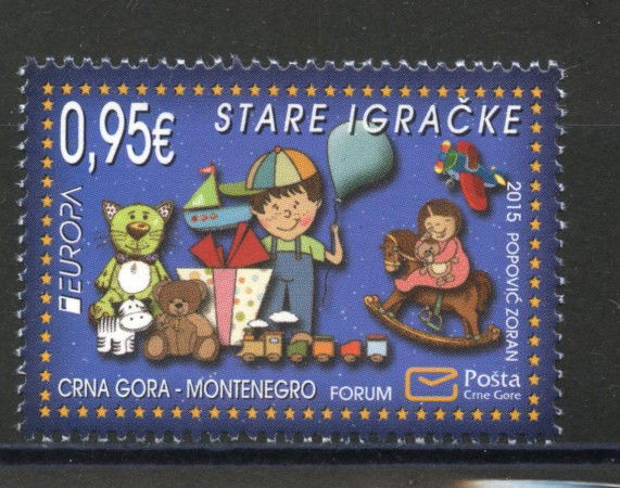 2015 - MONTENEGRO REPUBBLICA - EUROPA GIOCATTOLI - NUOVO - LOTTO/34972