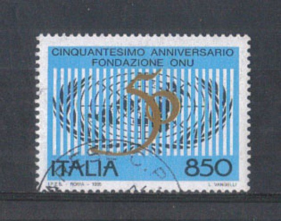 1995 - LOTTO/REP2179U - REPUBBLICA - 50° ONU - USATO