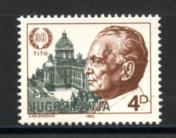 1983 - JUGOSLAVIA - LOTTO/38291 - 30° ELEZIONE DI TITO - NUOVO