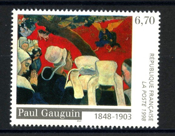1998 - FRANCIA - LOTTO/38691 - OPERA DI PAUL GAUGUIN - NUOVO