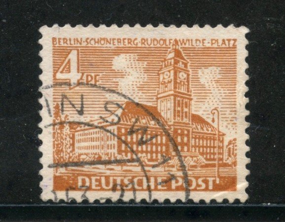 1949 - BERLINO - 4p. PIAZZA WILDE - USATO - LOTTO/29200