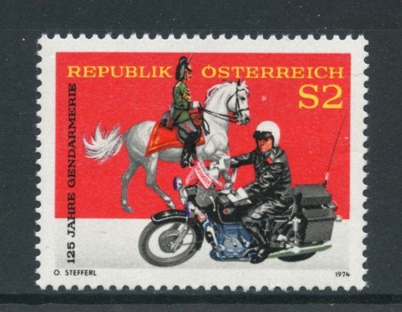 1974 - AUSTRIA - GENDARMERIA AUSTRIACA - NUOVO - LOTTO/28012