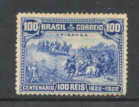 1920 - BRASILE - 100r.  CENTENARIO INDIPENDENZA  - LING.- LOTTO/28863