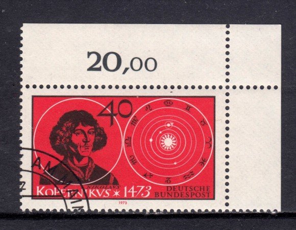 1973 - GERMANIA FEDERALE - NICCOLO COPERNICO - USATO - LOTTO/31522U