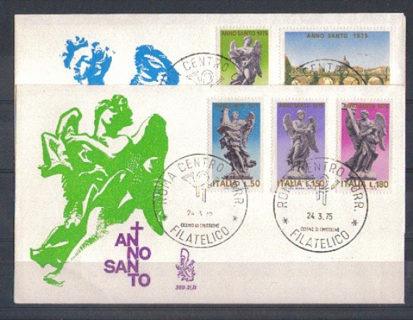 1975 - LOTTO/6621ZA - REPUBBLICA - ANNO SANTO - FDC
