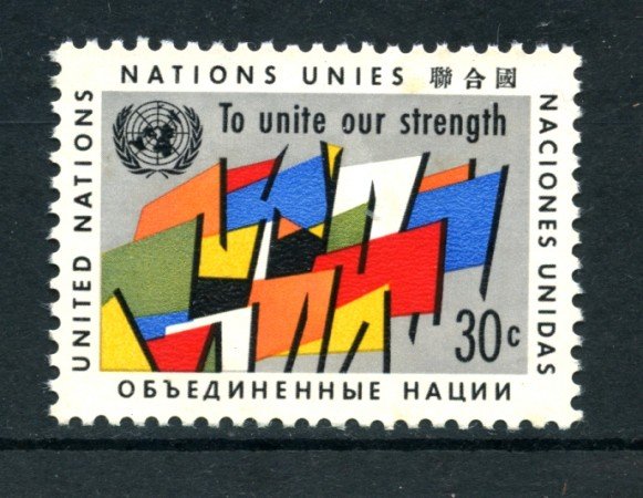1961 - LOTTO/21343 - ONU U.S.A - 30 cent. VALORE COMPLEMENTARE - NUOVO