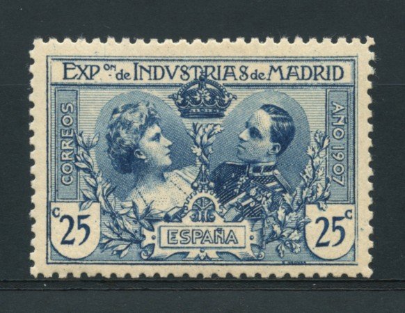 1907 - LOTTO/16750 - SPAGNA - 25cent. ESPOSIZIONE - LING.