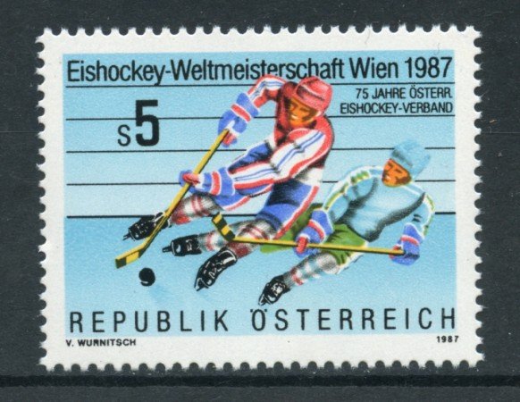 1987 - LOTTO/20292 - AUSTRIA - CAMPIONATI DI HOCKEY - NUOVO