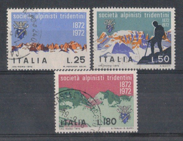 1972 - LOTTO/6560U - REPUBBLICA - ALPINISTI TRIDENTINI USATI