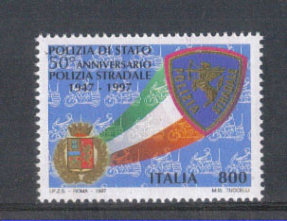 1997 - LOTTO/7176 - REPUBBLICA - POLIZIA STRADALE