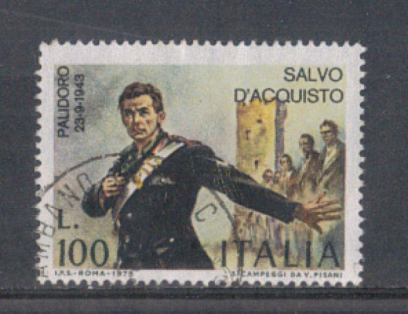 1975 - LOTTO/6633U - REPUBBLICA - SALVO D'ACQUISTO - USATO