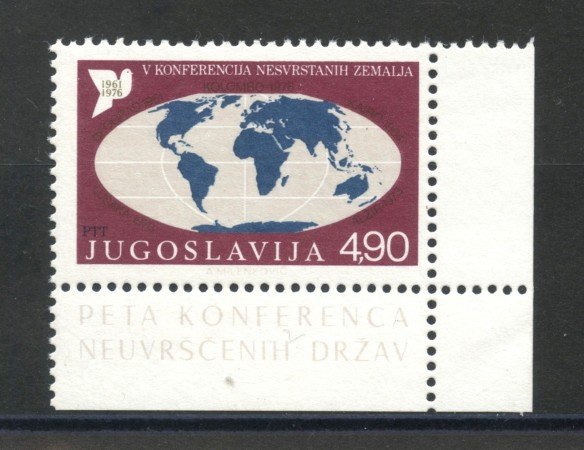 1976 - JUGOSLAVIA - PAESI NON ALLINEATI - NUOVO - LOTTO/35648