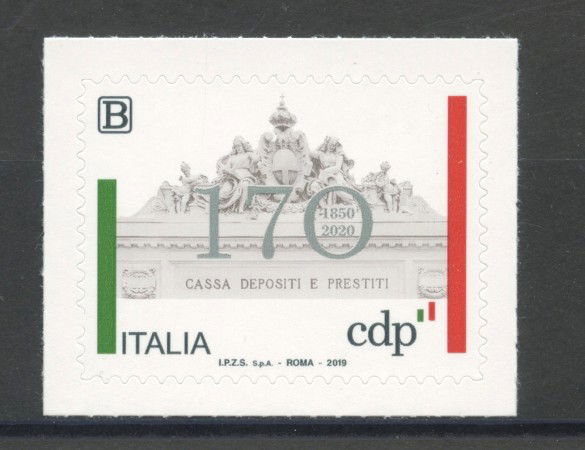 2019 - REPUBBLICA - CASSA DEPOSITI E PRESTITI - NUOVO - LOTTO/37135