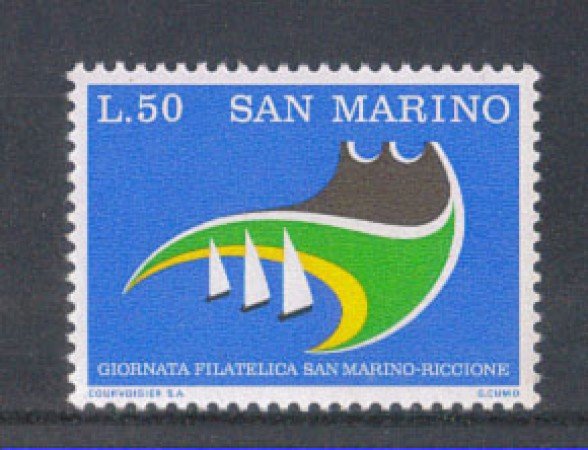 1974 - LOTTO/7951 - SAN MARINO - GIORNATA FILATELICA