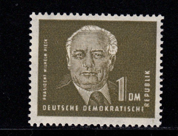 1950 - LOTTO/12965 - GERMANIA DDR - 1 Dm. PRESIDENTE WILHELM PIECK - NUOVO