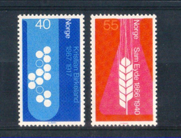 1966 - LOTTO/NORV504CPN - NORVEGIA - SAMUEL EYDE - NUOVI