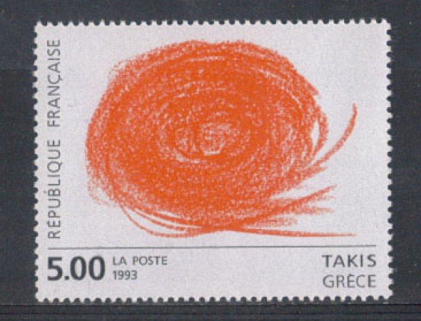 1993 - LOTTO/FRA2825N - FRANCIA - TAKIS OPERA D'ARTE - NUOVO