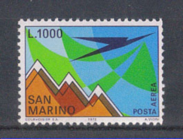 1972 - LOTTO/7939 - SAN MARINO - POSTA AEREA M.TITANO