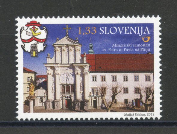 2012 - SLOVENIA - MONASTERO DI PTUJ - NUOVO - LOTTO/34513