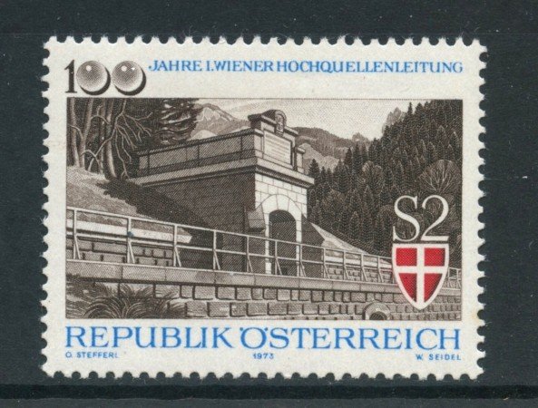 1973 - AUSTRIA - ACQUEDOTTO DI VIENNA - NUOVO - LOTTO/27994