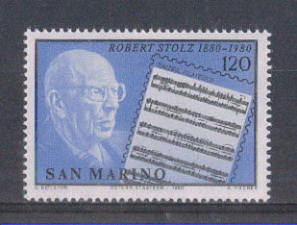 1980 - LOTTO/8008 - SAN MARINO - ROBERT STOLZ