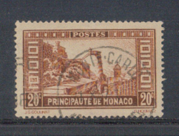 1933 - LOTTO/8542UB - MONACO - 20c. VEDUTE - USATO