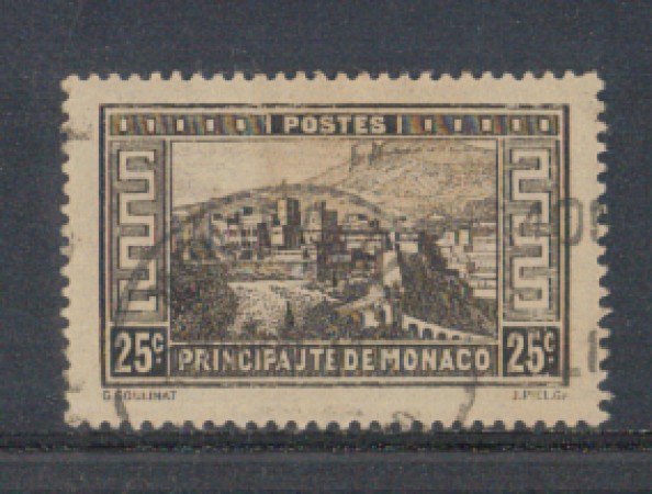 1933 - LOTTO/8542UC - MONACO - 25c. VEDUTE - USATO